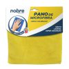 Paño Microfibra 40x40 Amarillo - 2 unidades - NOBRE