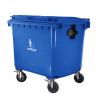 Contenedor 1100 lts con Ruedas azul - NOBRE